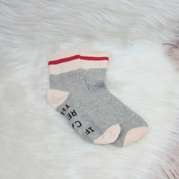 NEW! Mid Ankle Striped Bring Me Beer Socks - Picture 3 of 3